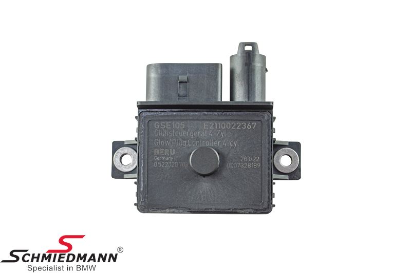 Control unit for glow plugs