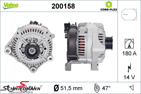 Alternator 180A