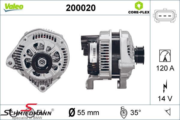 Alternator 120A