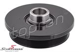 11237800026TR Belt pulley on the crankshaft for the V-belt