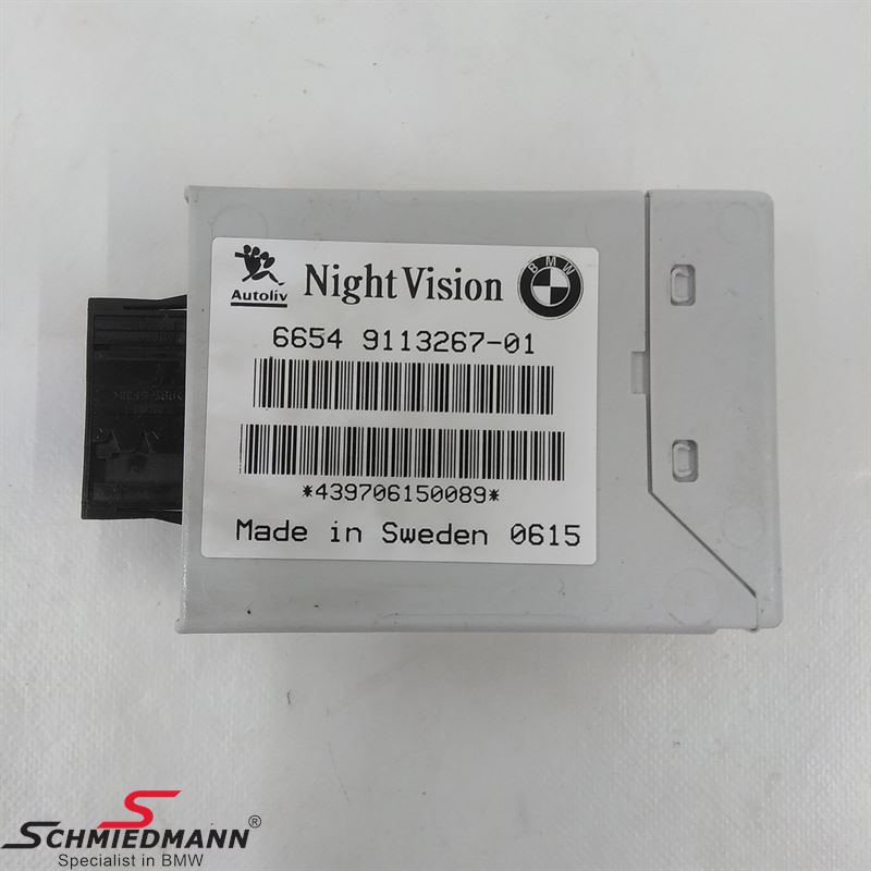 Control unit night vision