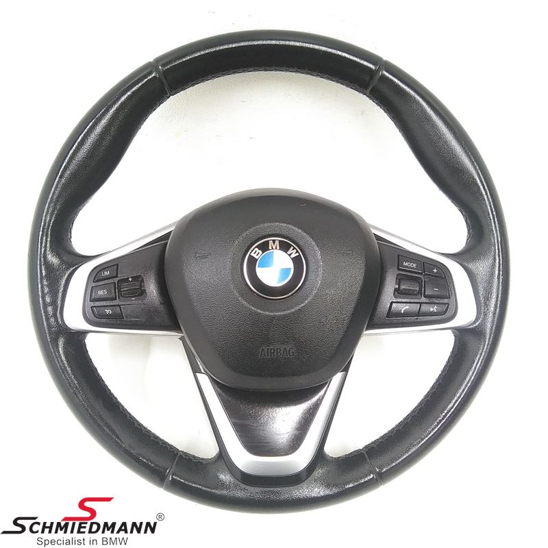 Sport leather steering wheel - original BMW (Airbag included)