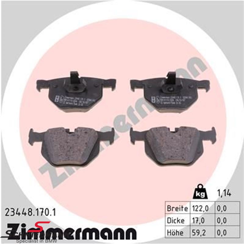 Brake pads rear