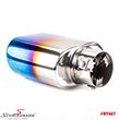 02191 宝马 E10 1502-2002TII -  Exhaust tip - stainless steel, single output, MT 019BLC, blue chrome