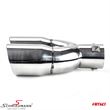 02646 宝马 F04 (Hyb) -  Exhaust tip - stainless steel, double output, MT 022, chrome