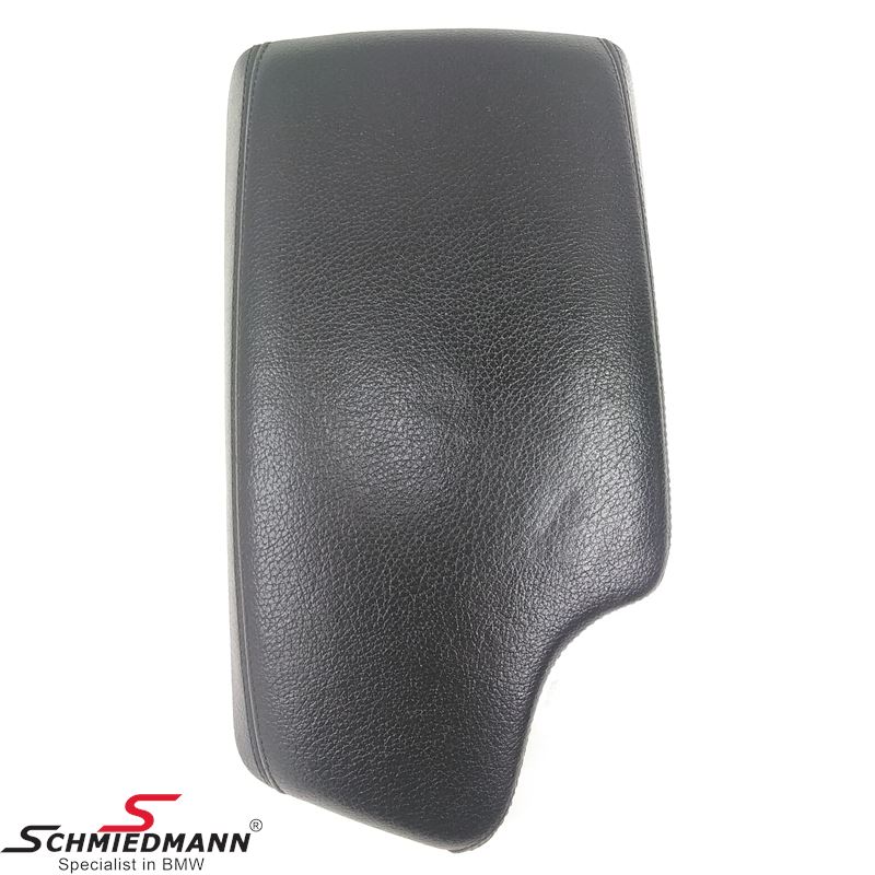 Armrest Black Leather