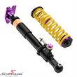 KWV4CLUBG87 宝马 G87 M2 -  KW V4 Clubsport coilover suspension kit incl. top mounts and EDC delete - stainless steel/aluminum - height+hardness adjustable front/rear - 20-35/15-30mm