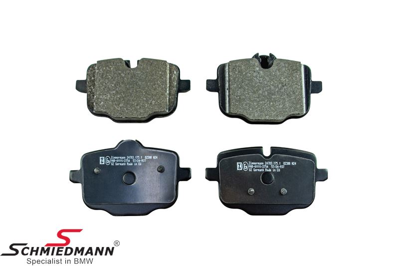 Brake pads rear