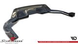 INF16MOT1-MD BMW X6 (F16) -  Maxton Design central diffuser, rear, gloss black