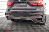 INF16MOT1-MD BMW X6 (F16) -  Maxton Design central diffuser, rear, gloss black