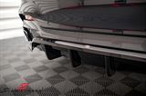 INF16MOT1-MD BMW X6 (F16) -  Maxton Design central diffuser, rear, gloss black