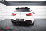 INF20LCI3-MD 宝马 F20LCI -  Maxton Design central diffuser, rear, single exhaust left side, gloss black