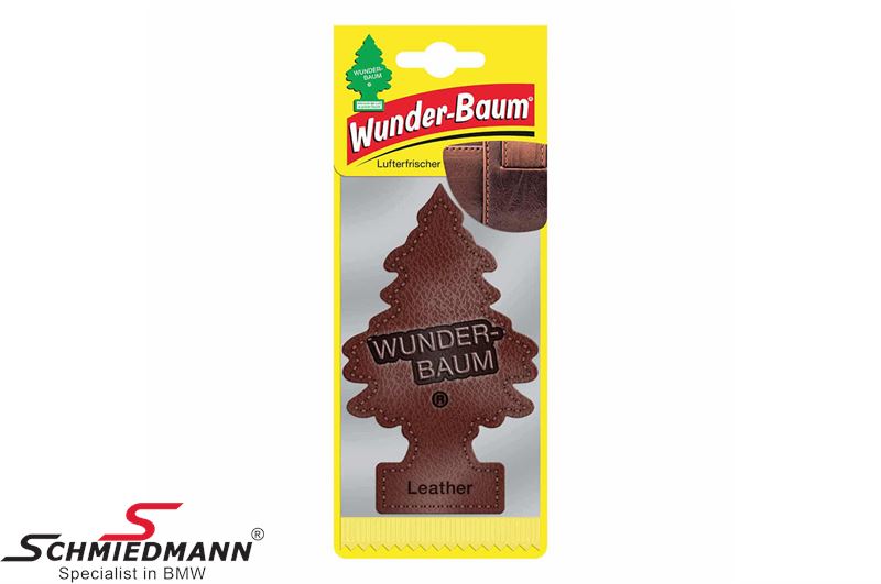 Wunderbaum - air freshener, with the scent of Leather