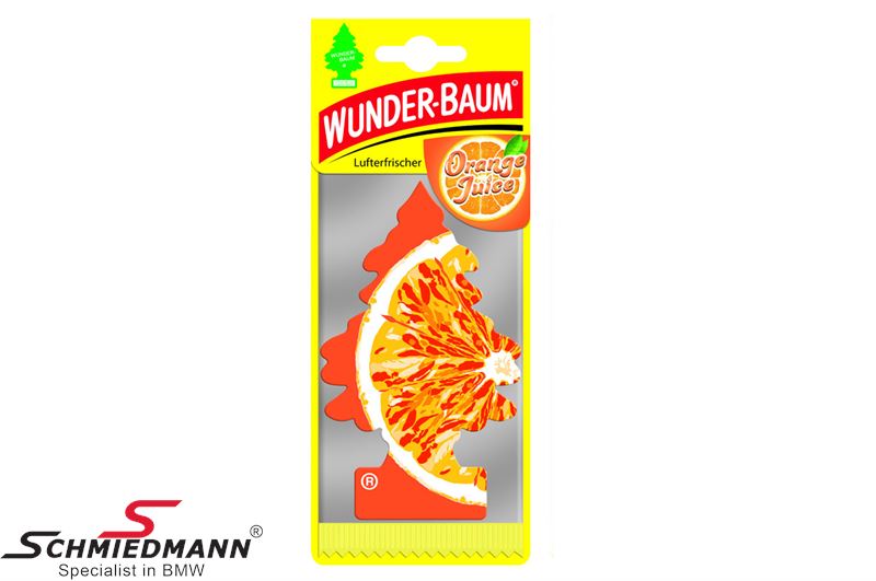 Wunderbaum - air freshener, with the scent of Orange