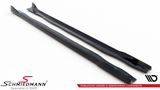 SKG07MLCI-MD BMW X7 (G07 LCI) -  Maxton Design side skirt extension set, gloss black