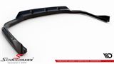 ING07MLCI-MD BMW X7 (G07 LCI) -  Maxton Design central diffuser, rear, with vertical bars, gloss black