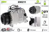 64529399061VL Aircondition compressor with magnetic clutch