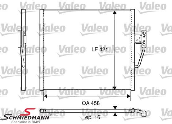 Condenser for aircondition