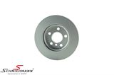 34116866295FT 34116866295 34 11 6 866 295 6866295 MINI F57 BEV -  Brake disc front 280X22mm - ventilated with coating