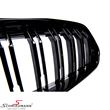 NSF39GBDG BMW X2 (F39) -  Kidney set - high gloss black, double spokes