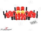 TED36049 宝马 X3LCI (E83LCI) -  Bushings set for front and rear, complete set