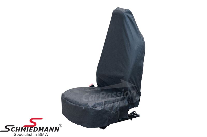 Seat protector - for front seats, grey