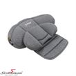 44441318  Car seat - with isofix and adjustable support foot, Grey