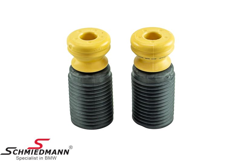 Protection tube for shock absorber front