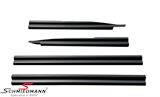 ILE304DSET BMW E30 -  Sill strip set, Black PVC plastic 