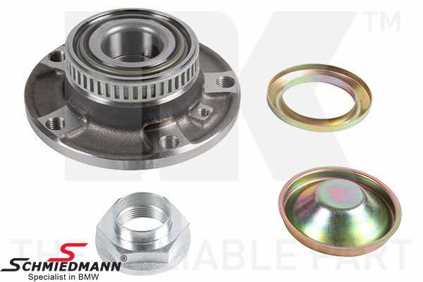 Wheel bearing with wheel hub - front, Ø83mm