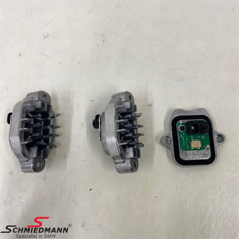 LED module set for headlight