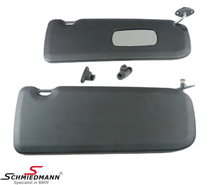 Sun visor -  anthracite grey, set for both sides