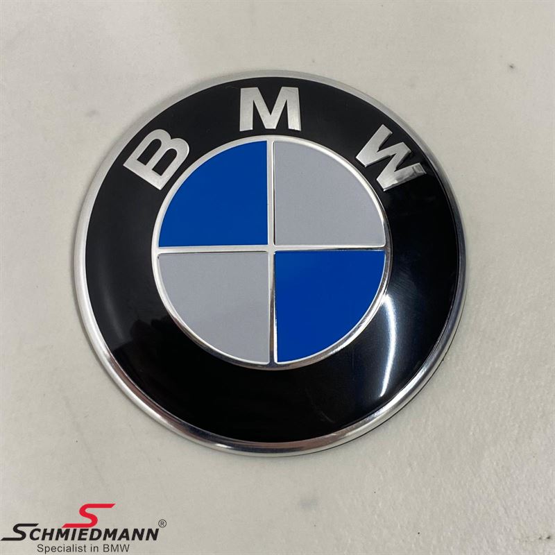 Emblem hood/trunk lid BMW 82MM