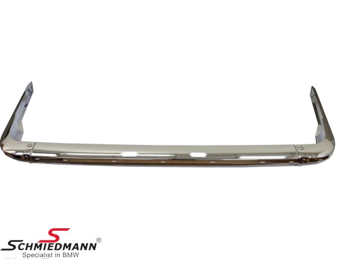 Rear bumper set, chrome - Without EU license plate lamp holes