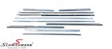 RLE10CSET  Complete window and B-pillar trim set - Chrome