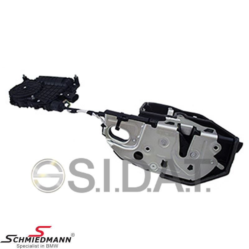 Actuator inclusive locking mechanism central locking - front right side