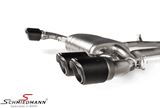 S-BM-T-29H 宝马 X4 M (F98 LCI) -  Akrapovic sport rear silencer, Slip-On Line (Titanium) - without tailpipes