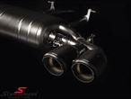 S-BM-T-29H  Akrapovic sport rear silencer, Slip-On Line (Titanium) - without tailpipes