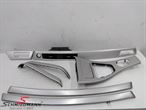 A60565 宝马 E90 -  Interior moulding set "Alu Glaciersilber" for doors/center console and dashboard