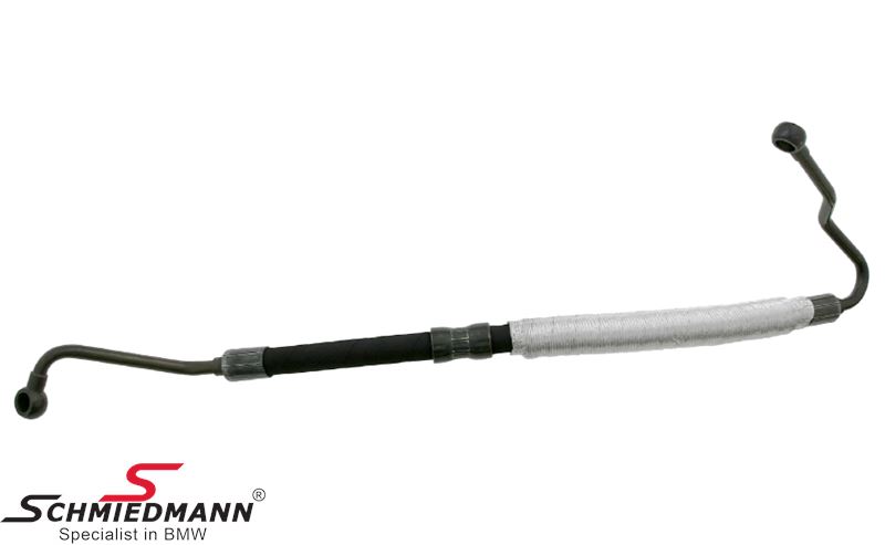 Oil pressure pipe from the powersteering pump to the steering rack - forward