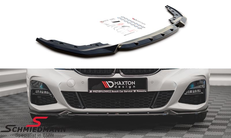 Maxton Design V4, black front splitter