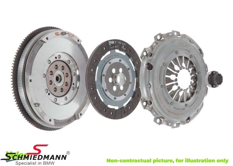 Clutch kit Ø215mm - with dual-mass flywheel