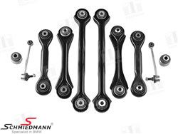 Control arm + Trailing arm set, rear