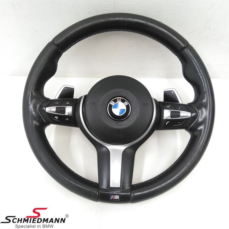 M-Sport leather steering wheel - BMW ///M-sport (Airbag included)