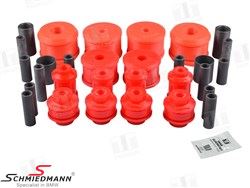 Control arm bushes, set, rear, polyurethane