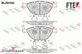 34116774258FT 34116774258 34 11 6 774 258 6774258 BMW E61 -  Brakepads front