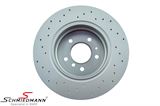 BRSP3138BZ 宝马 E31 -  Racing brake discs rear set 324X12MM solid with holes Zimmermann