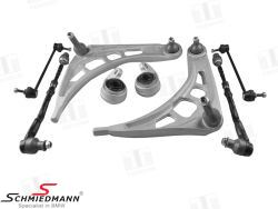 Wheel suspension kit, complete