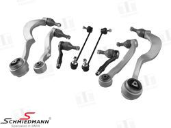 Wheel suspension kit, complete