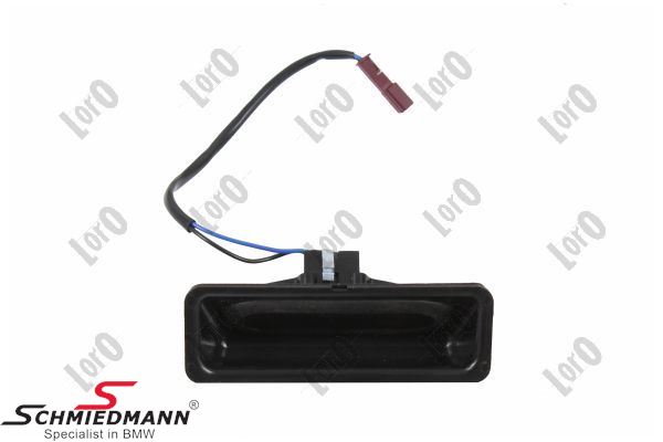 Handle for trunklid inclusive micro switch